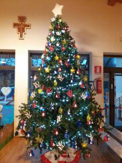 L’albero di Natale in salone